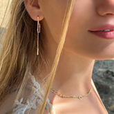 Aretes colgantes Ella